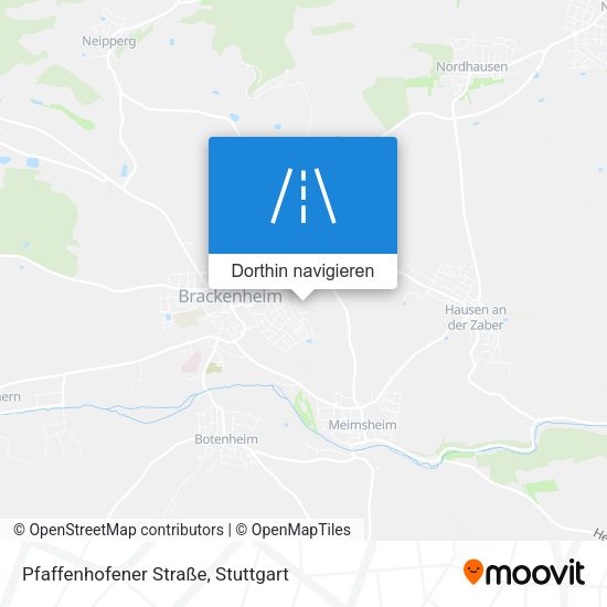 Pfaffenhofener Straße Karte