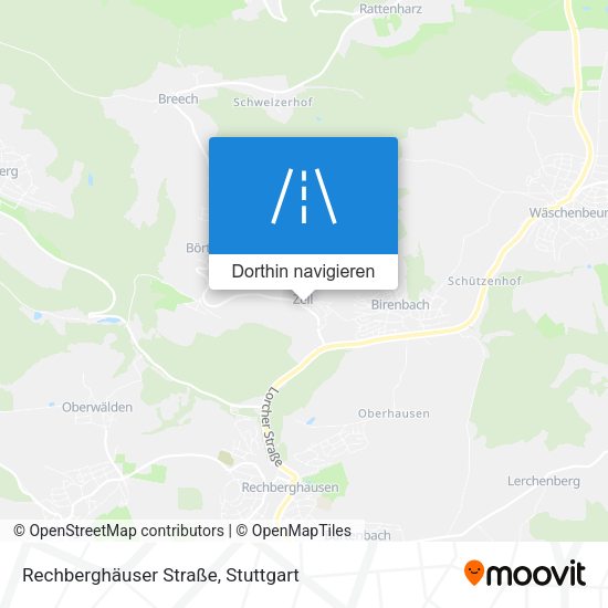 Rechberghäuser Straße Karte