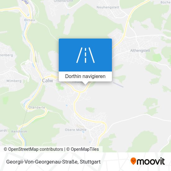 Georgii-Von-Georgenau-Straße Karte