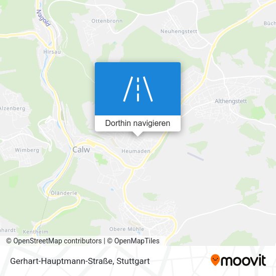 Gerhart-Hauptmann-Straße Karte