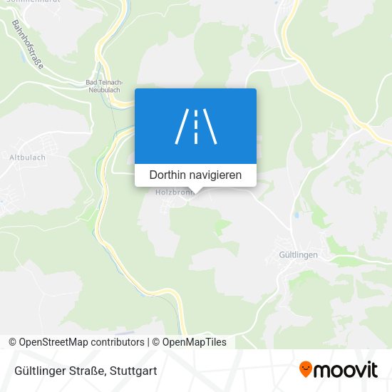 Gültlinger Straße Karte