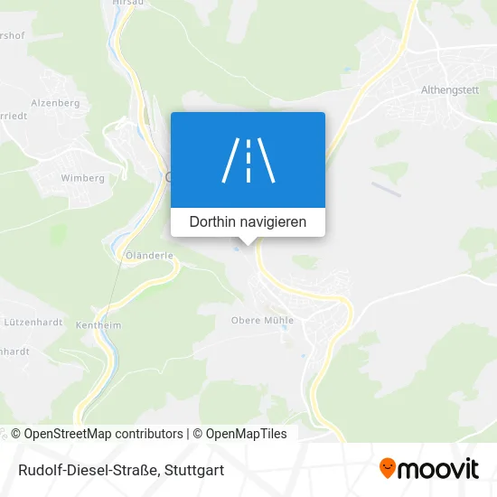 Rudolf-Diesel-Straße Karte