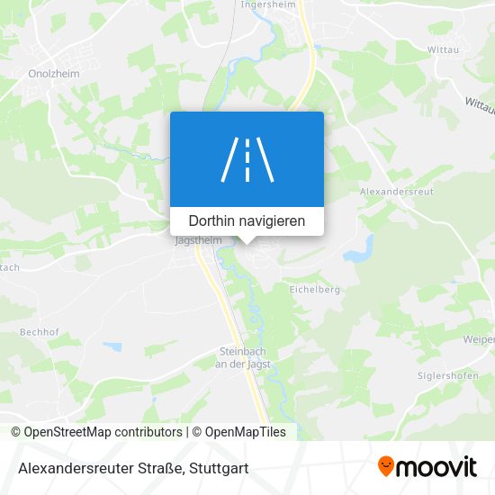 Alexandersreuter Straße Karte