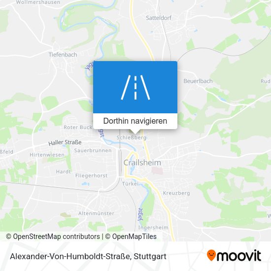 Alexander-Von-Humboldt-Straße Karte