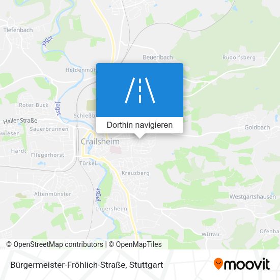 Bürgermeister-Fröhlich-Straße Karte