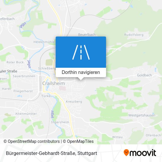Bürgermeister-Gebhardt-Straße Karte