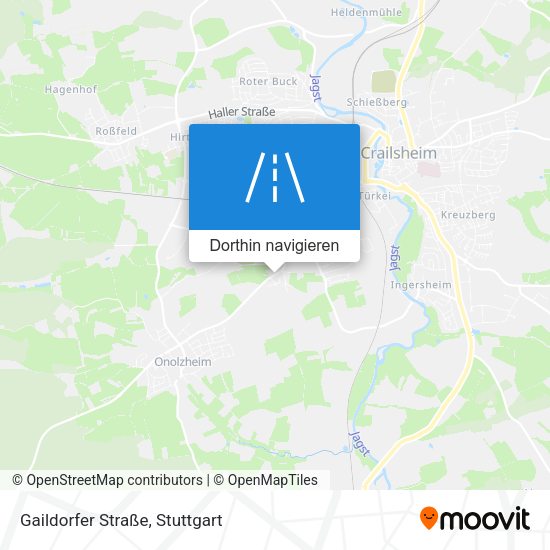 Gaildorfer Straße Karte