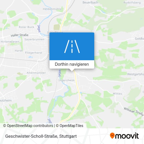 Geschwister-Scholl-Straße Karte