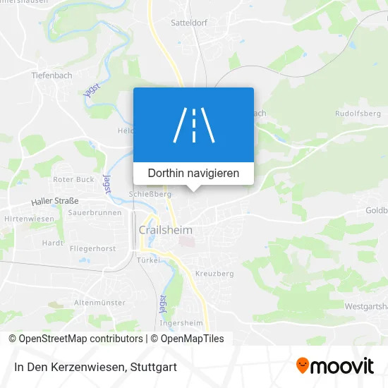 In Den Kerzenwiesen Karte