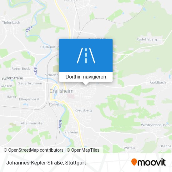 Johannes-Kepler-Straße Karte