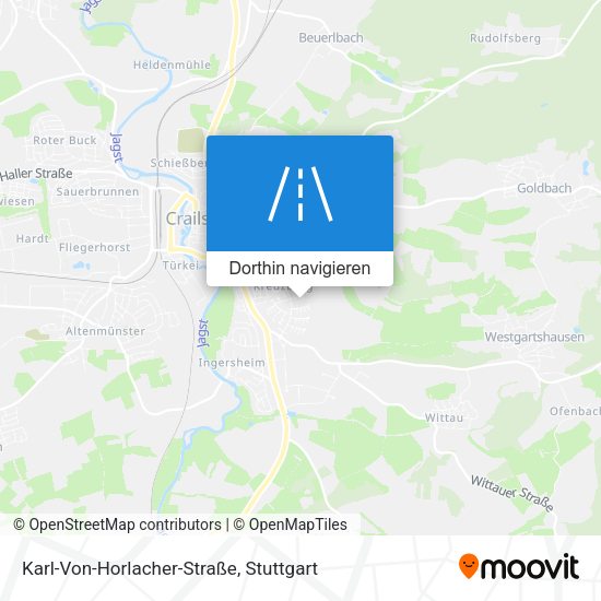 Karl-Von-Horlacher-Straße Karte