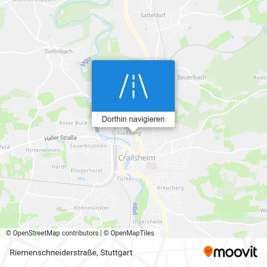 Riemenschneiderstraße Karte