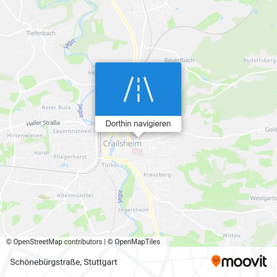Schönebürgstraße Karte