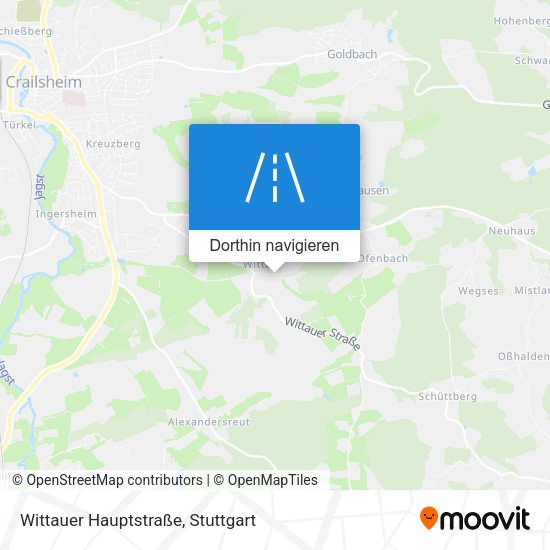 Wittauer Hauptstraße Karte