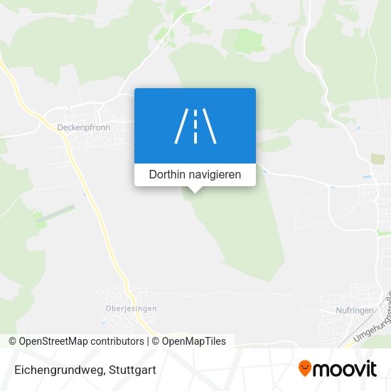 Eichengrundweg Karte