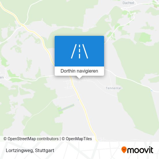 Lortzingweg Karte