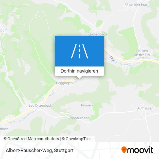 Albert-Rauscher-Weg Karte