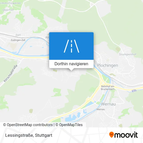 Lessingstraße Karte