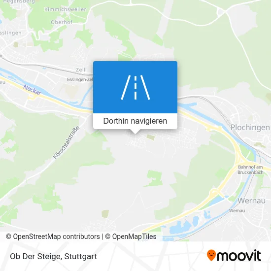 Ob Der Steige Karte