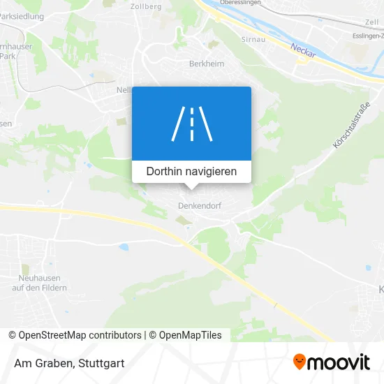 Am Graben Karte