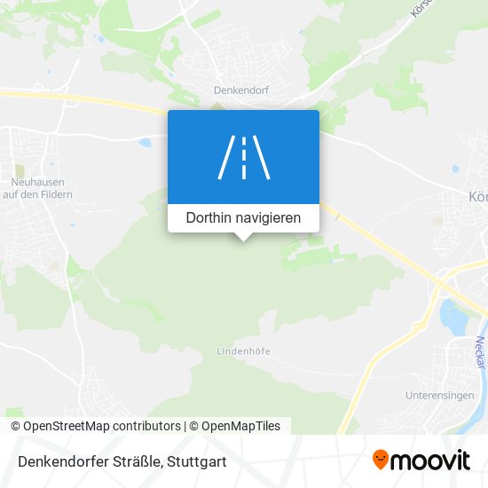Denkendorfer Sträßle Karte
