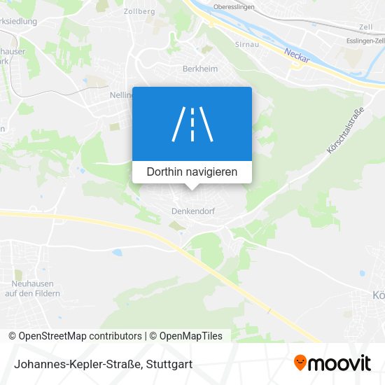 Johannes-Kepler-Straße Karte