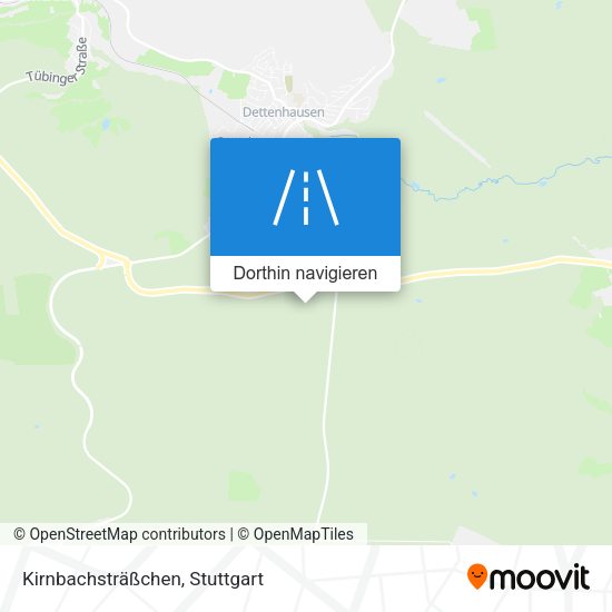 Kirnbachsträßchen Karte