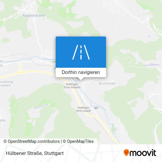 Hülbener Straße Karte