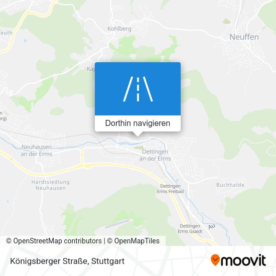 Königsberger Straße Karte