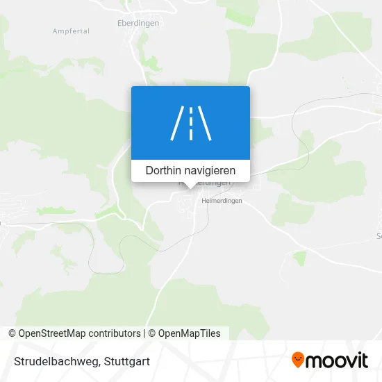 Strudelbachweg Karte