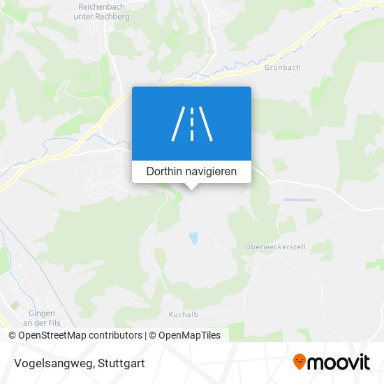 Vogelsangweg Karte