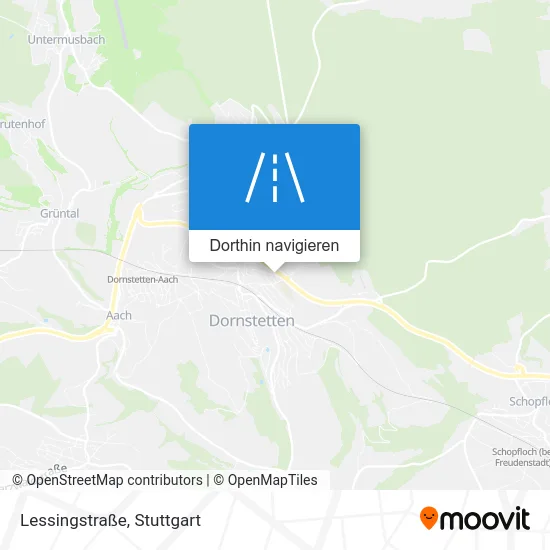 Lessingstraße Karte