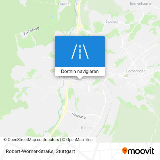Robert-Wörner-Straße Karte