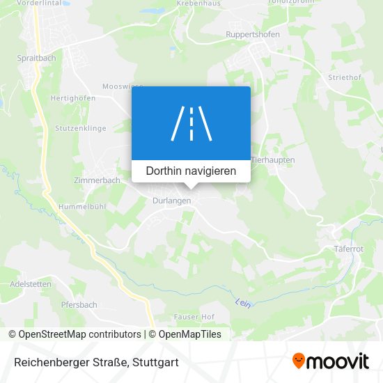 Reichenberger Straße Karte