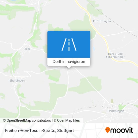 Freiherr-Von-Tessin-Straße Karte