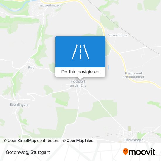 Gotenweg Karte