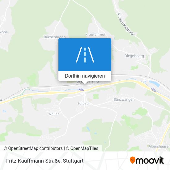 Fritz-Kauffmann-Straße Karte