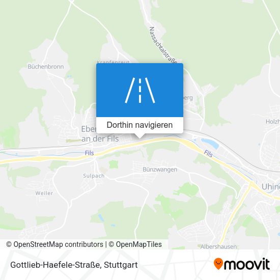 Gottlieb-Haefele-Straße Karte