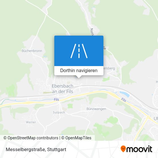 Messelbergstraße Karte