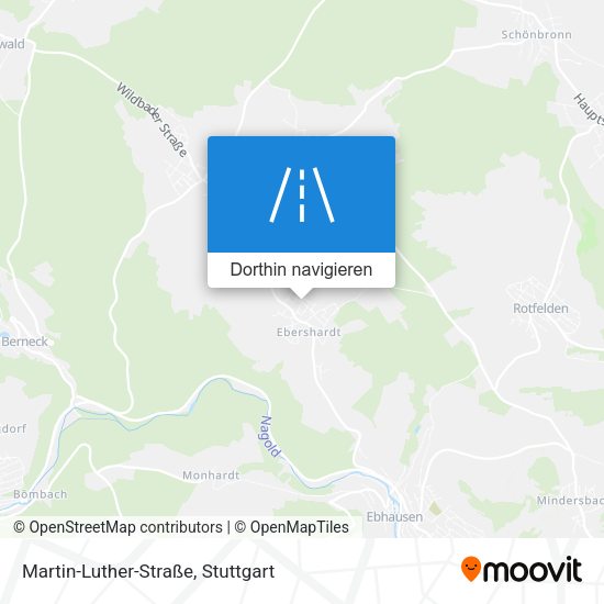 Martin-Luther-Straße Karte