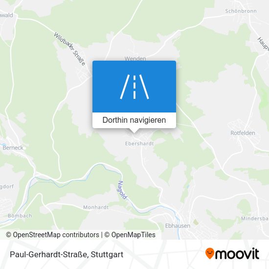 Paul-Gerhardt-Straße Karte