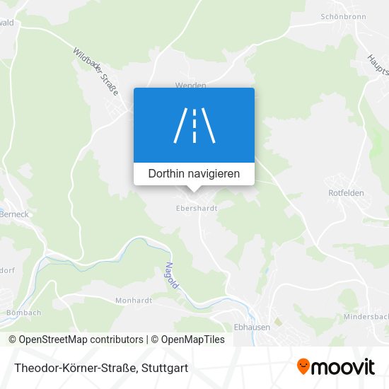 Theodor-Körner-Straße Karte