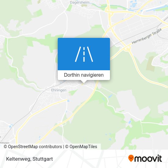 Keltenweg Karte