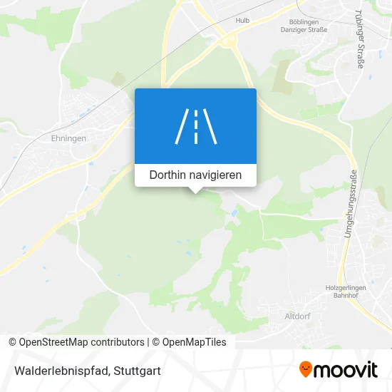 Walderlebnispfad Karte