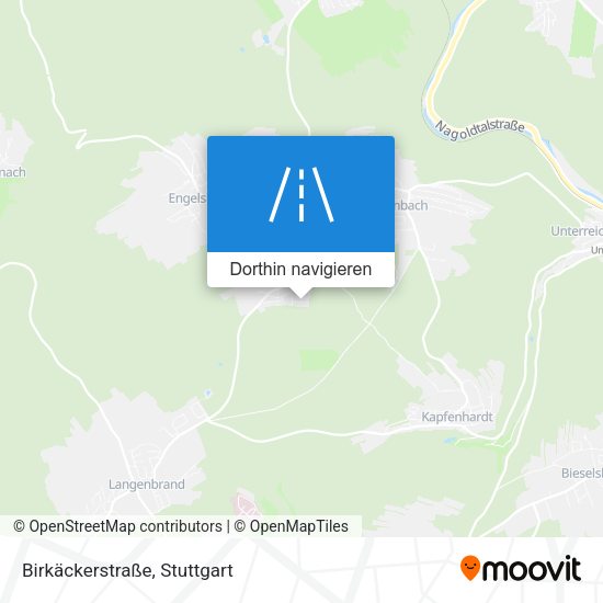 Birkäckerstraße Karte