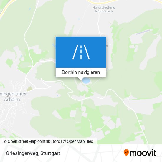 Griesingerweg Karte