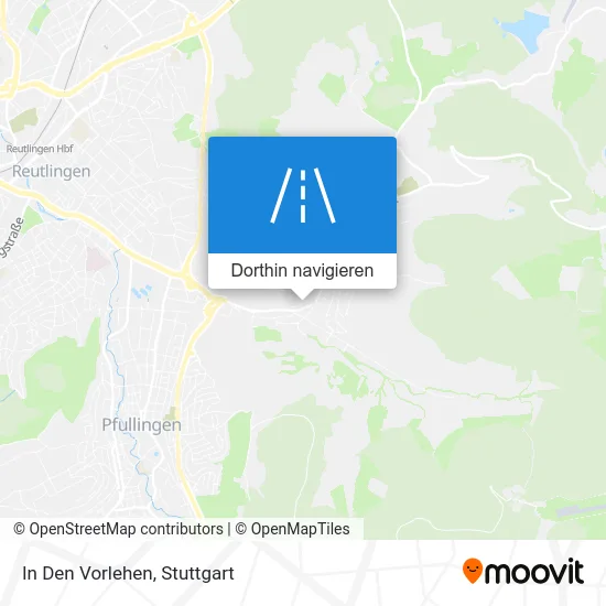 In Den Vorlehen Karte