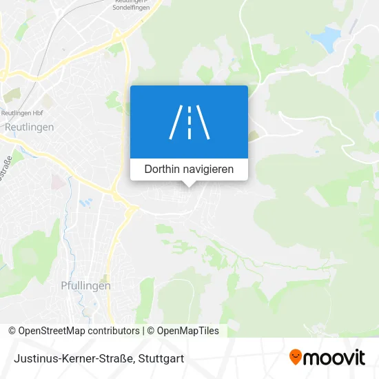 Justinus-Kerner-Straße Karte