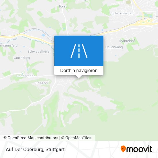 Auf Der Oberburg Karte