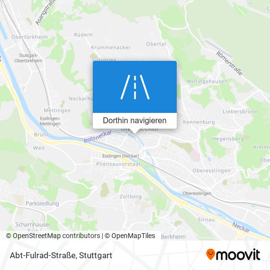 Abt-Fulrad-Straße Karte